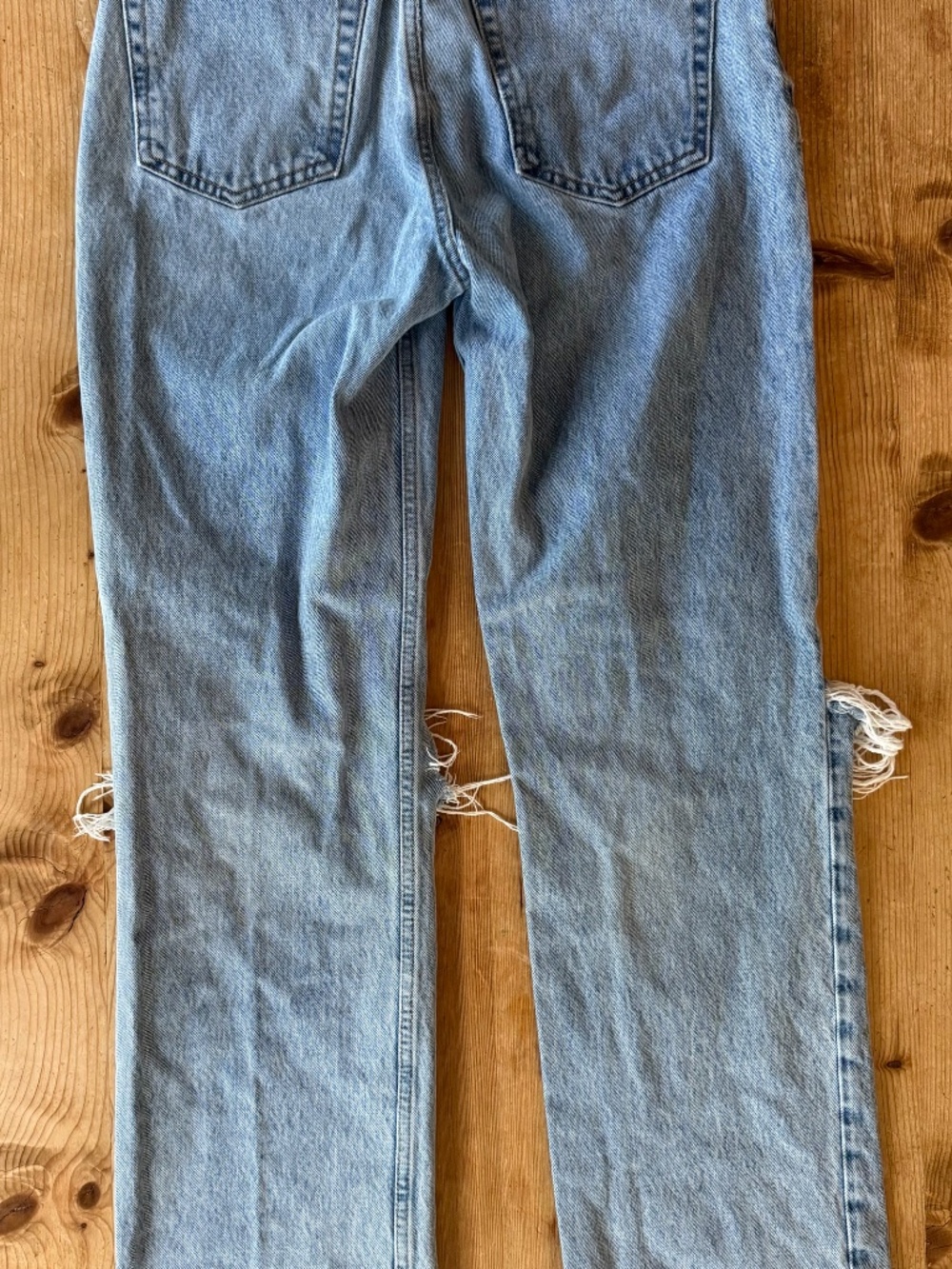 Anine Bing- Kat Deconstructed Jean in Medium Wash Size 27 - Picture 3 of 4